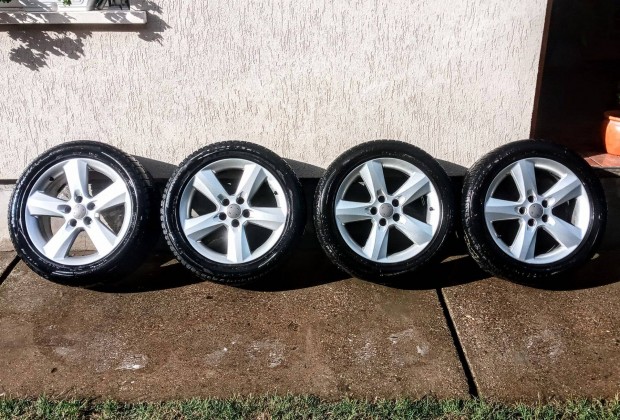 Opel knnyfmfelni 5x110 oszts 17 collos tli gumi szett elad