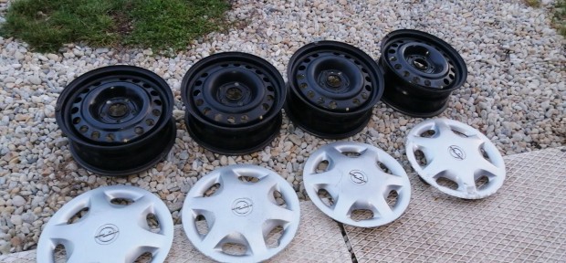 Opel lemezfelni dsztrcskkal 5x110!