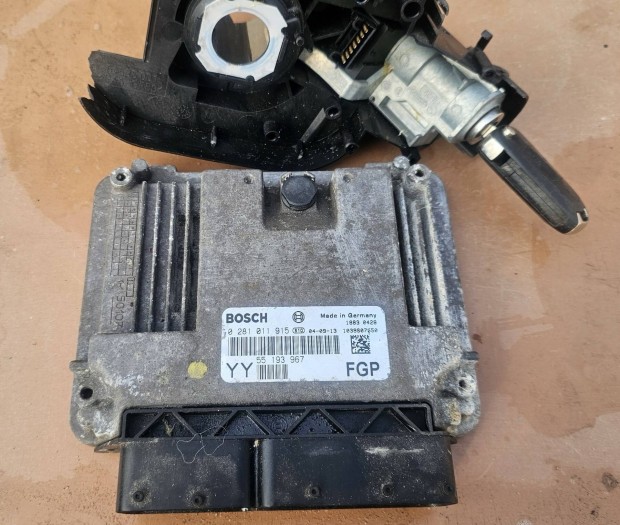 Opel vectra c 1.9 cdti Motorvezérlő komputer elektronika 25000