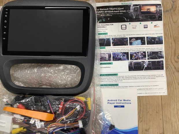 Opel vivaro Renault trafic multimedia 