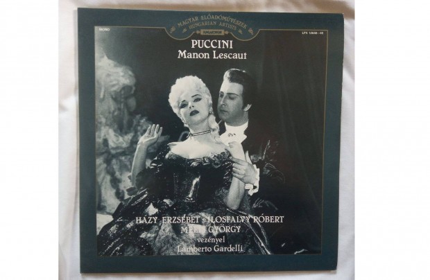 Opera Giacomo Puccini Manon Lescaut Hzy Erzsbet, Ilosfalvy Rbert2lp