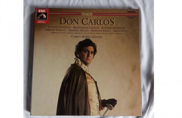 Opera komplett kiads Giuseppe Verdi Don Carlos - 4 lemez