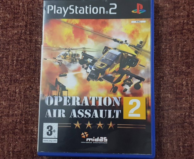 Operation Air Assault 2 Eredeti Playstation 2 lemez ( 2500 Ft )