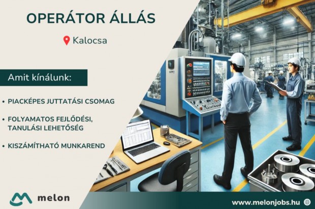Operátor álláslehetőség