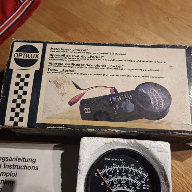 Optilux vetern motor tesztel