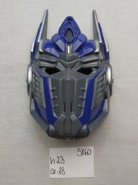 Optimus jelmez maszk, Transformers jelmez maszik SX60