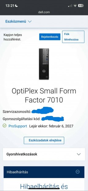 Optiplex Small Form Factor 7010, i5 13500, 512GB SSD+ 2TB HDD, 1x16GB