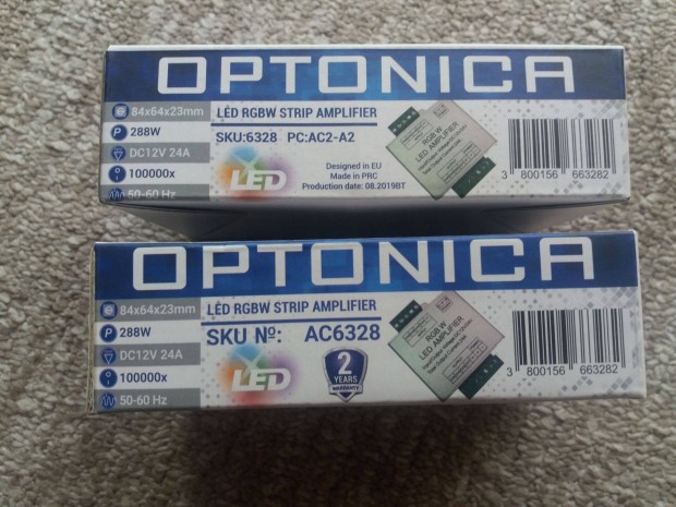 Optonica LED jelerst 24A 288W 2Db ,ingyenfoxpost!