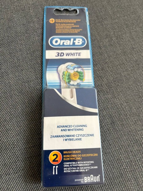 Oral B 3D White elektromos fogkefefejek