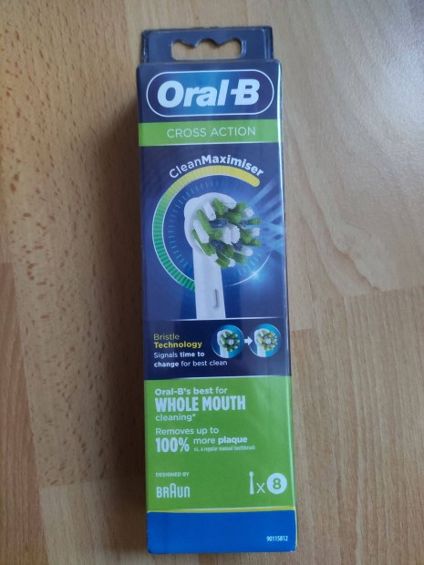 Oral-B Crossaction EB50-8 elektromos fogkefe ptfej