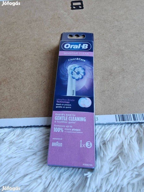 Oral-B EB60-3 Sensi Ultrathin ptfej 3db j gyri csomagols