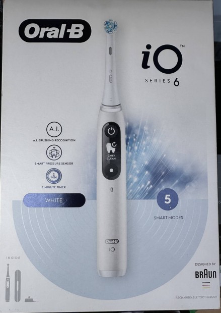 Oral B IQ6 Original j Elektromos Fogkefe 