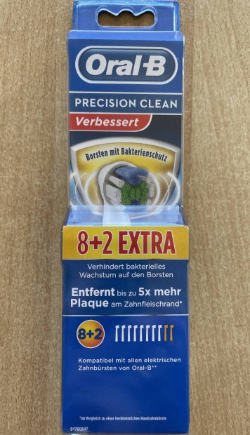 Oral-B Precision Clean fogkefe fej EB20AB-10