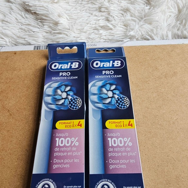 Oral-B Pro Sensitive Clean fogkefefej, 8db egyben 2 doboz