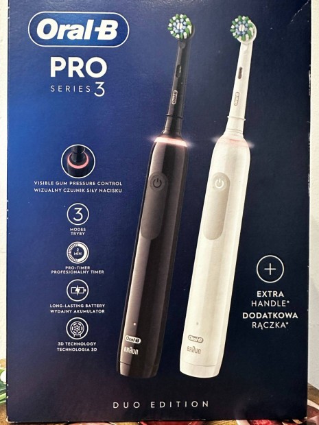 Oral-B Pro series 3 2db Elektromos fogkefe