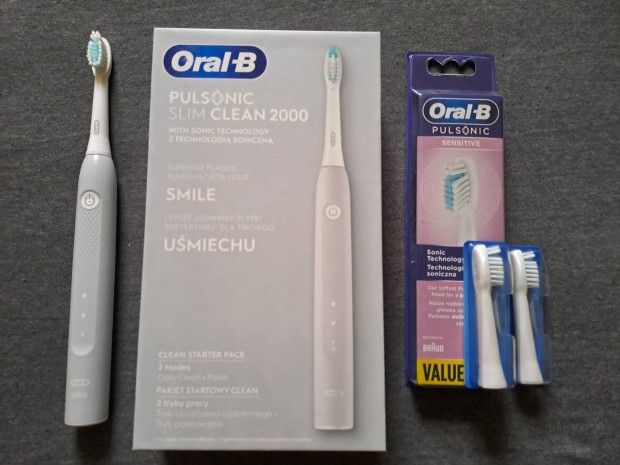 Oral-B Pulsonic Clean 2000 Sznikus Fogkefe (Akku problms)