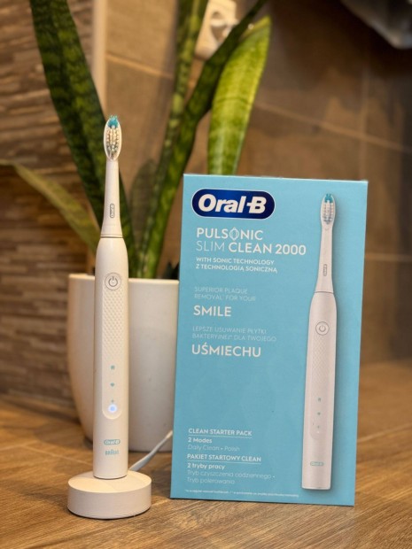 Oral-B Pulsonic Slim Clean 2000 sznikus elektromos fogkefe