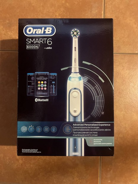 Oral-B Smart 6 okos elektromos fogkefe