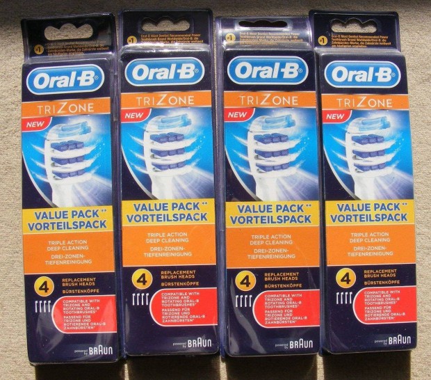 Oral-B Trizone 14 darab fej + Oral-B Trizone 3000 elektromos fogkefe