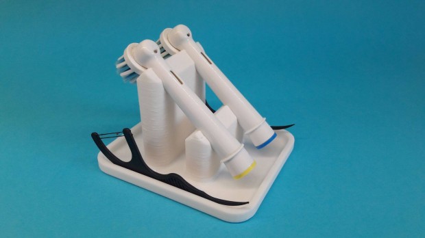 Oral-B fogkefe fej s fogselyem tart 2 db-os - 3D printed