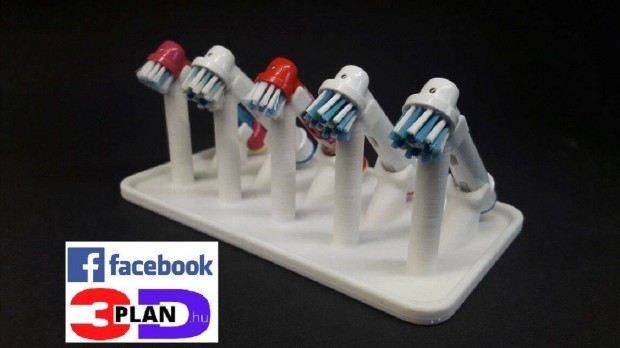 Oral-B fogkefe fej tart nagycsaldi - 3D printed