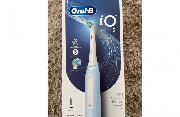 Oral-B io series 3 ice blue elektromos fogkefe