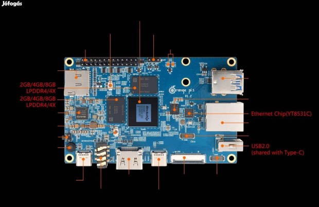 Orange pi 5 raspberry pi alternativa 8gb