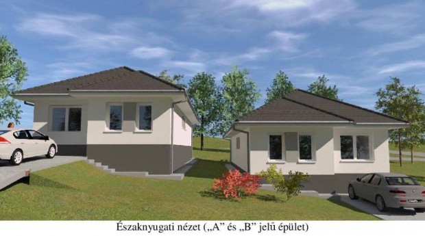 Őrbottyánban eladó egy 91 nm-es különálló, földszintes ikerház