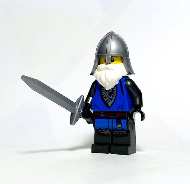 reg lovag Eredeti LEGO egyedi minifigura - Castle Black Falcon - j