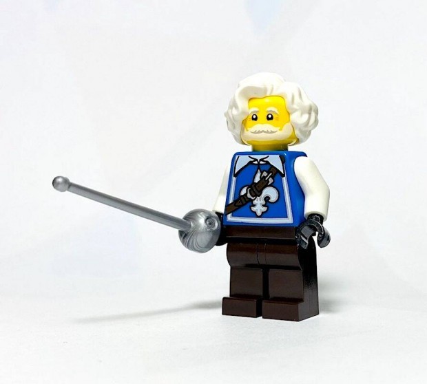 Öreg muskétás Eredeti LEGO egyedi minifigura - Új