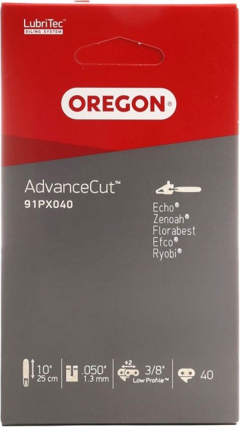 Oregon 91PX040E AdvanceCut Lncfrsz Lnc, 40 Hajtszem  3/8", 1,27