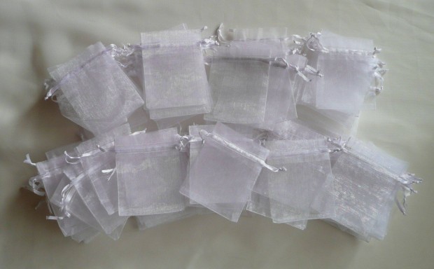 Organza Tasak 100 DB, 9 x 7 CM