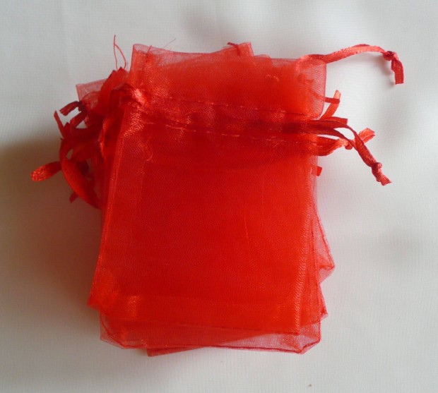 Organza Tasak 10 DB 9 x 7 CM