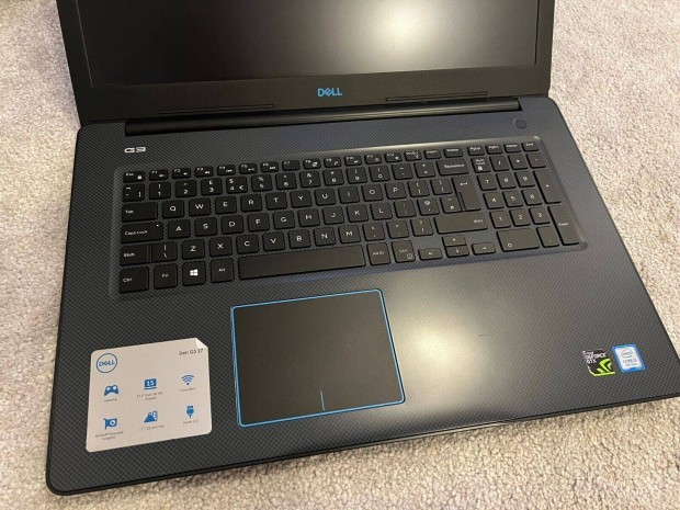 Óriás gamer Dell inspiron laptop eladó Core i7-8750H (6 mag, 12 szál)