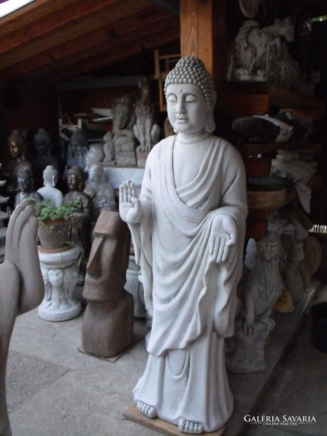 Óriási 150cm Nagy Buddha szobor Minőségi Fagyálló műkő Nem beton !