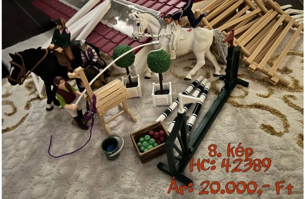 risi Schleich HORSE Club Jtkszett Vsr, Az Eredeti R Felrt!