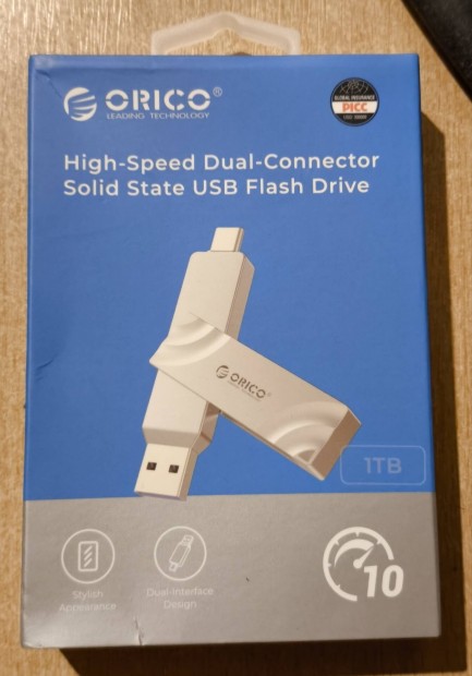 Orico 1TB USB Flash Drive (10Gbites sebesség)