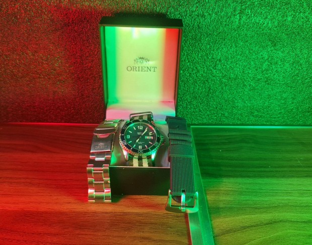 Orient Mako 4 automata karra 2027.08-ig garancis