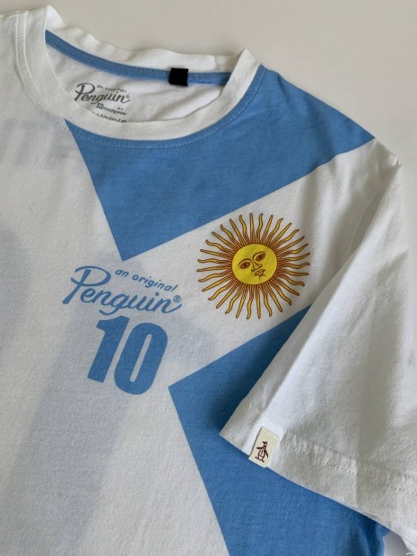 Original Penguin Argentina S pl football Messi Maradona casual