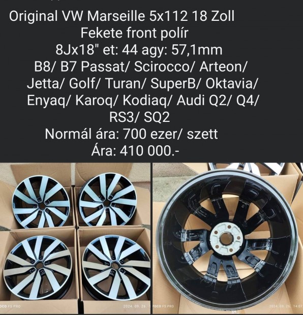 Original VW Marseille 5x112 18 Zoll