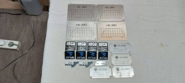 Orion HS 280, HS 288 alutblk, Heco, JM lab logk