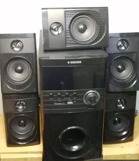 Orion HT 601 5.1 bluetooth-os házi-mozi hangfalszett, rádióval