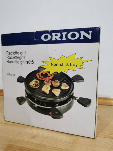 Orion ORG-601 6 szemlyes raclette grill