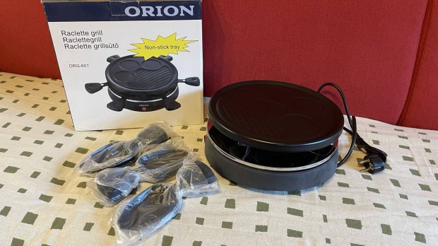 Orion Raclette grilst