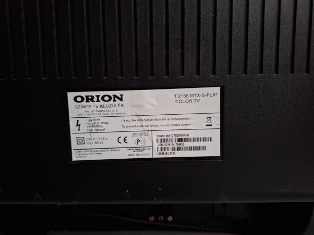 Orion Sznes tv T2136 MTX-S-Flat