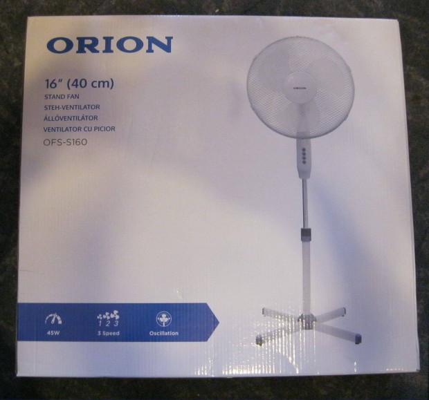 Orion álló ventilátor 40 cm