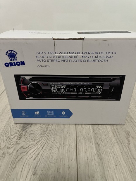 Orion bluetooth autórádió új