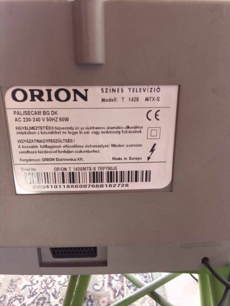 Orion kicsi sznes tv