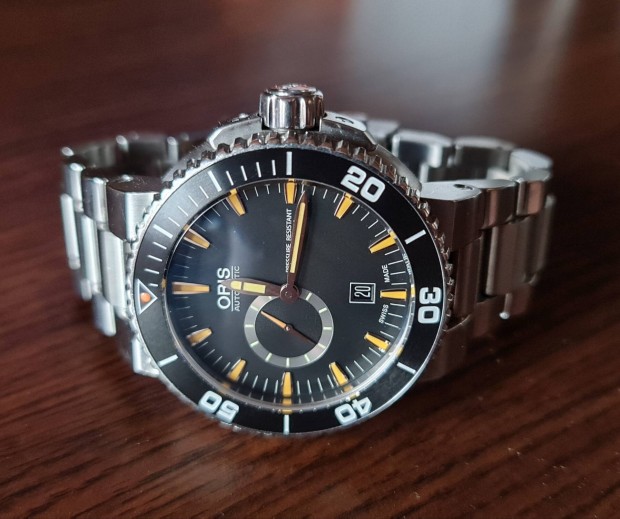 Oris Aquis Small Second 46mm automata ra!