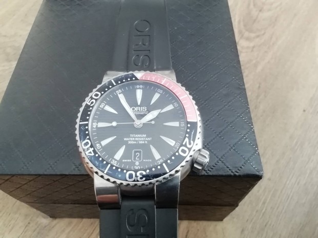 Oris Diver date titnium automata elad, cserlhet. 